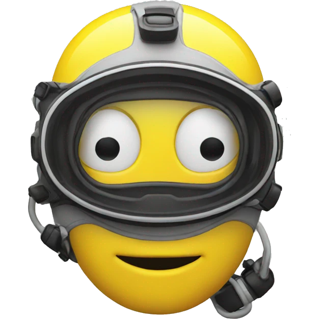Smiley diver emoji