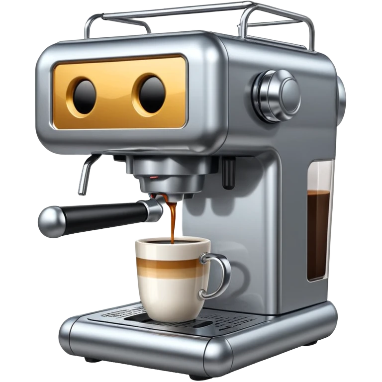 robot coffee machine emoji