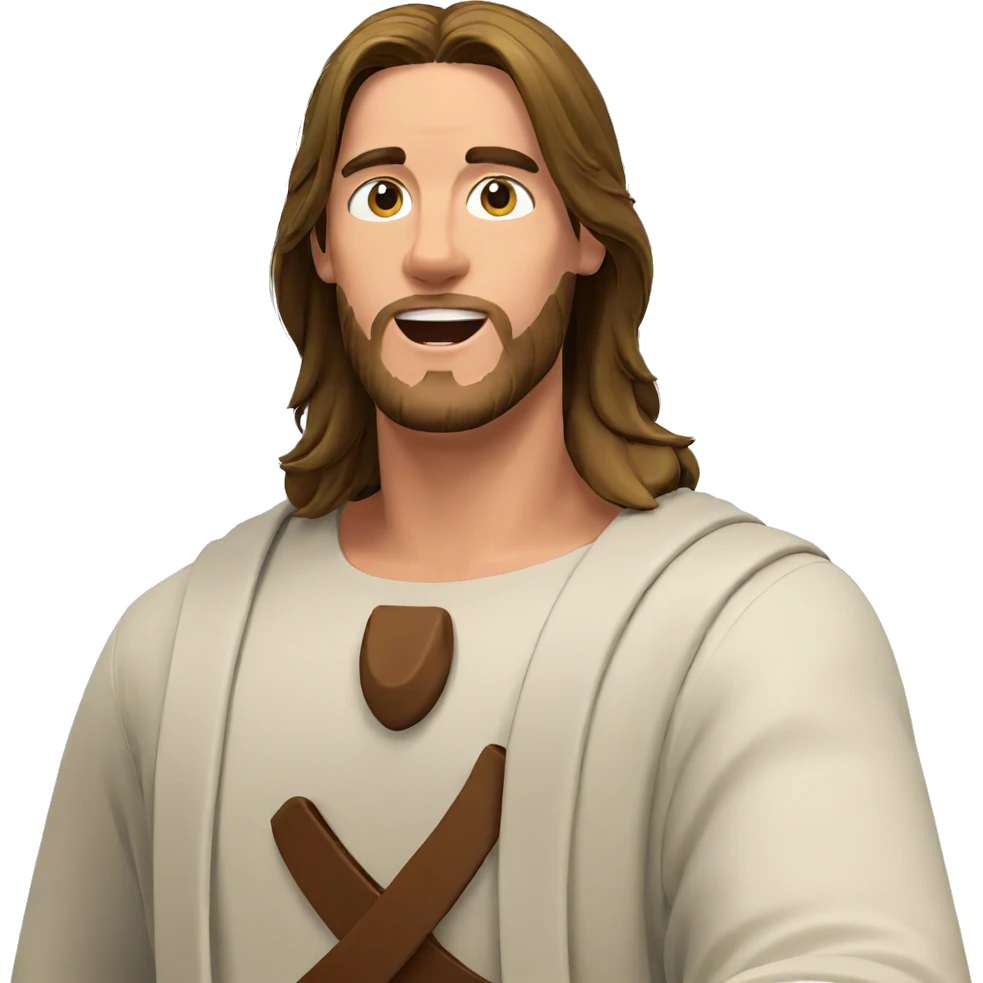 smiling boy in simple robe emoji