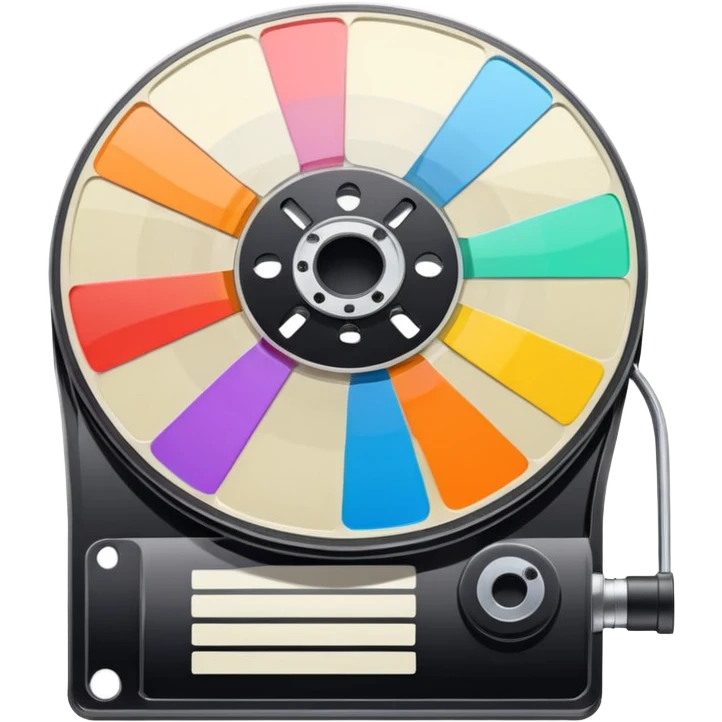 mac os icon physical film 60s recording emoji