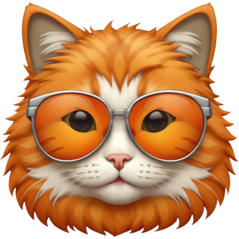 Cat wearing sunglasses emoji