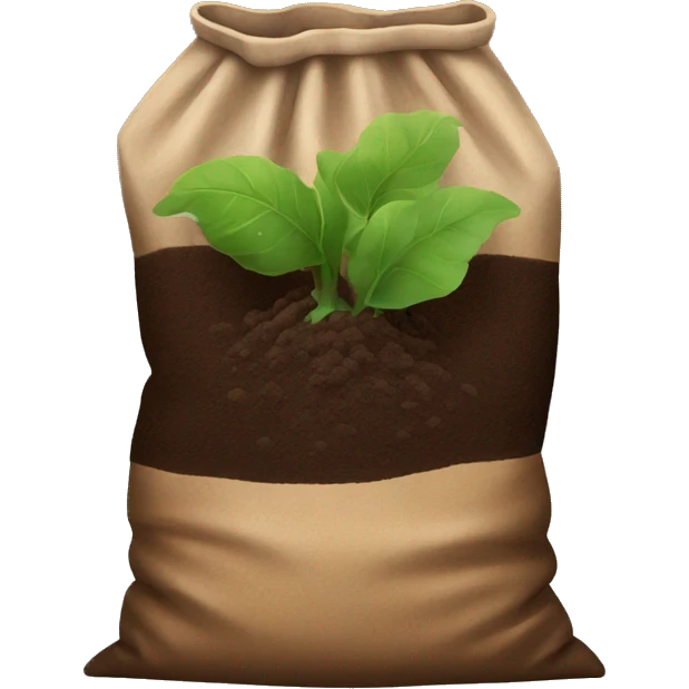 bag of soil emoji