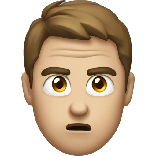 Angrily looking at watch  emoji