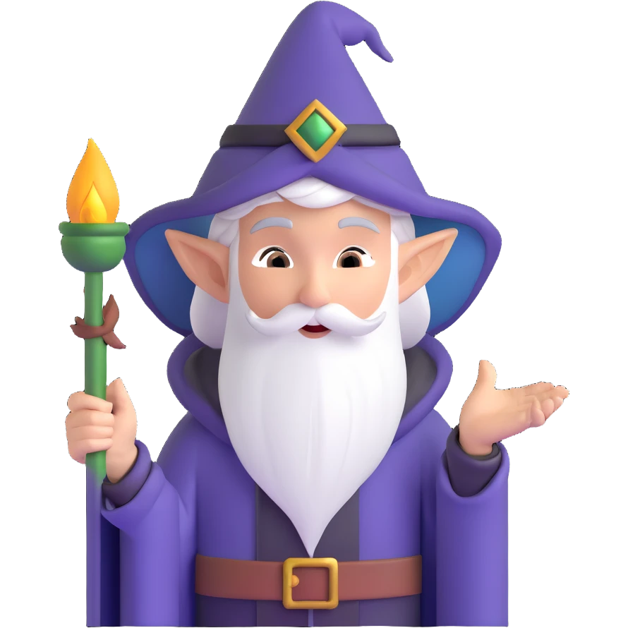 Frieren the elf mage with silver hair emoji
