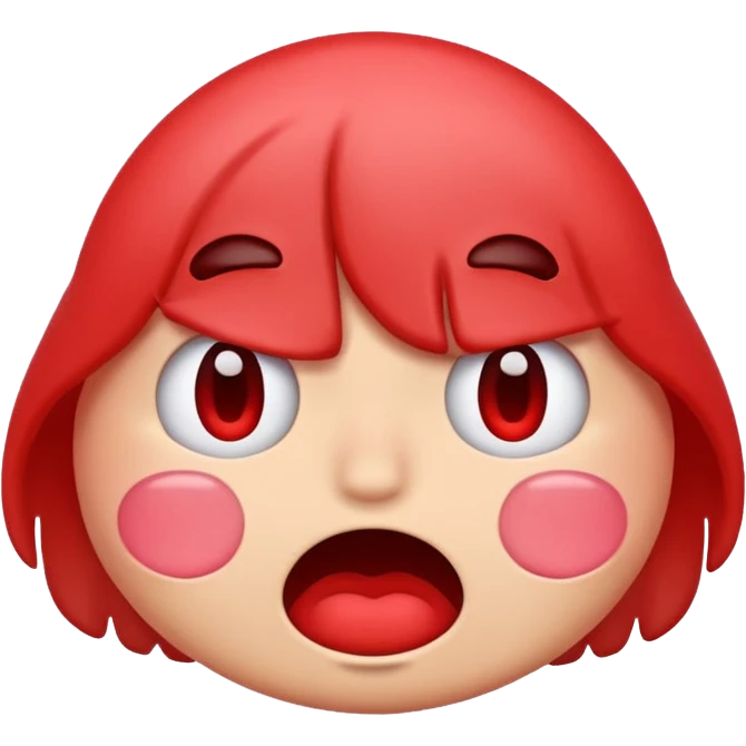 super flustered emoji emoji