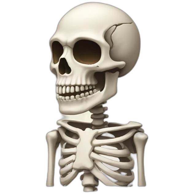 skeleton emoji