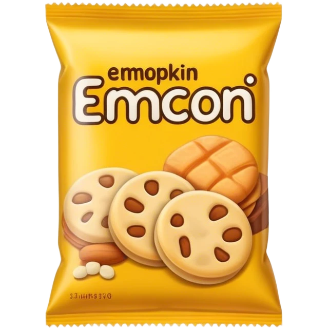 snack simple packaging emoji