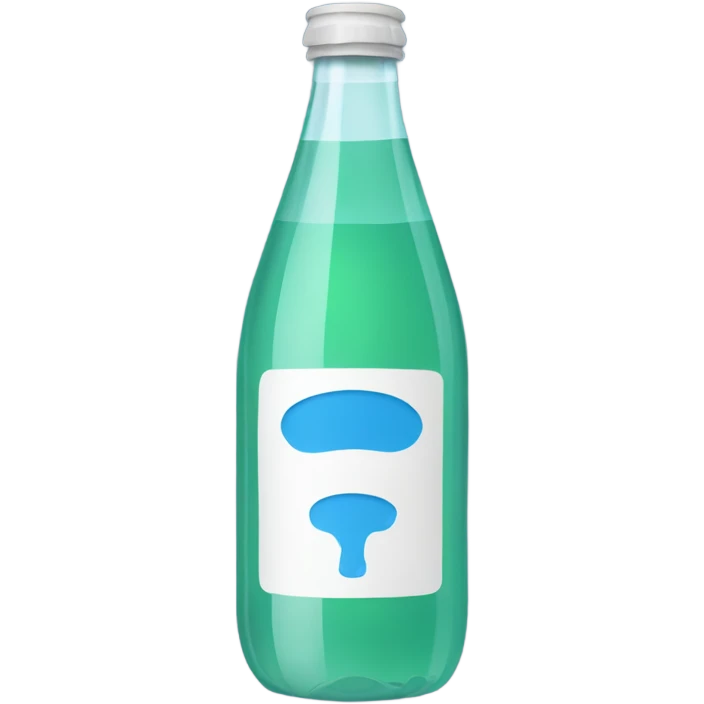 Botella de agua emoji