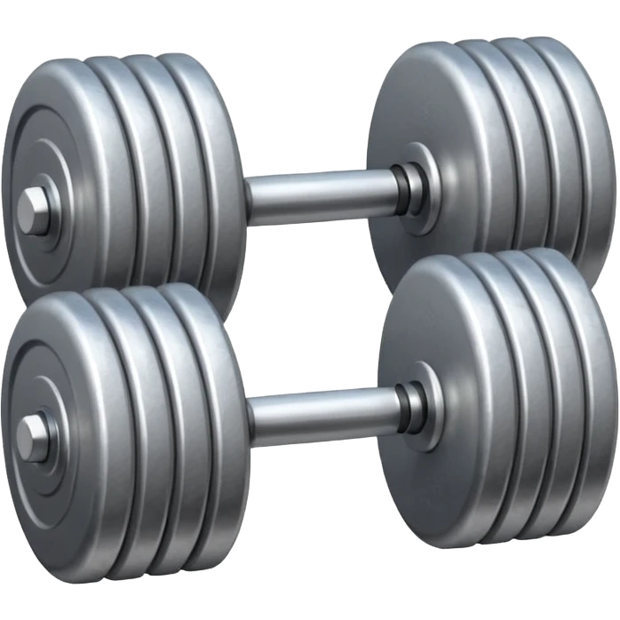 Dumbbell pressure level emoji