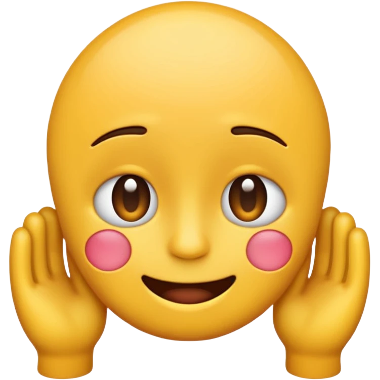 a happy little emoji but deep down its sad emoji