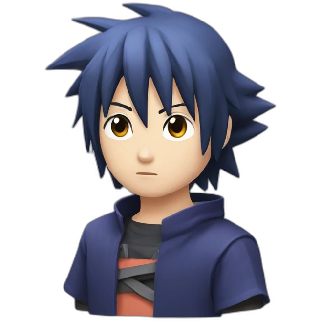 Sasuke choquée emoji