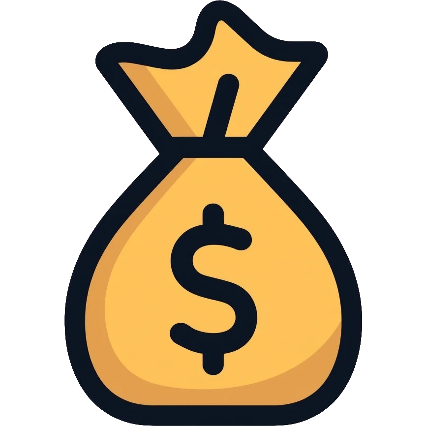 money bag with dollar sign emoji