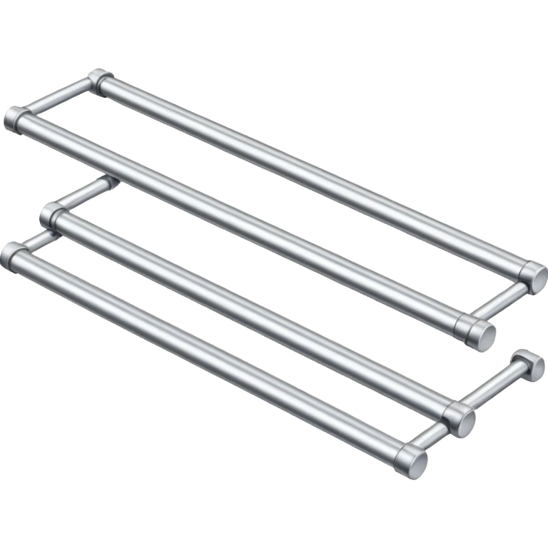 Horizontal multiple little bars merging into a bigger emoji