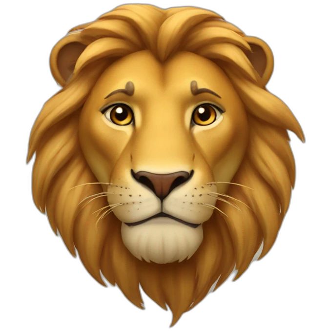 Le roi lion emoji
