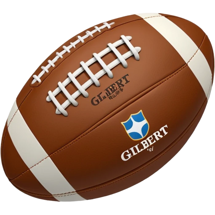 a gilbert rugby ball emoji