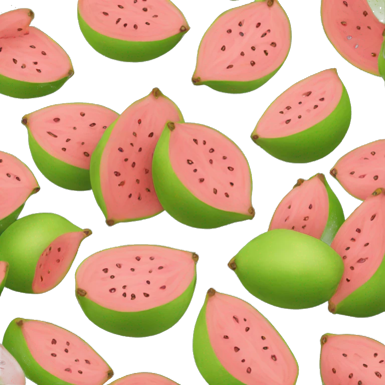 A guava emoji