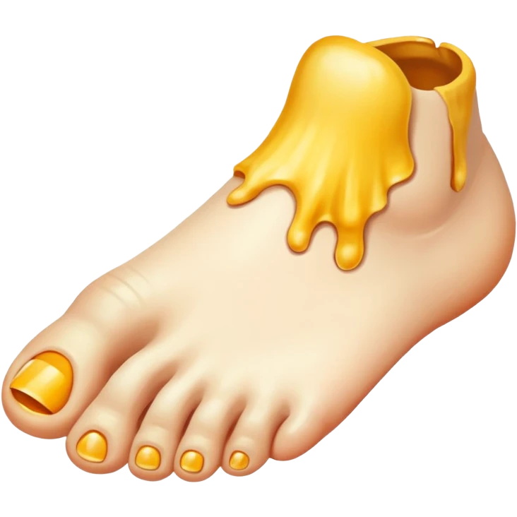 Fungus toes emoji