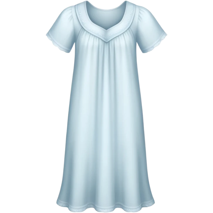 a nightgown, soft and flowing emoji