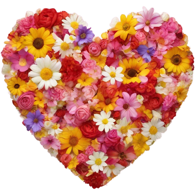 Flower heart emoji