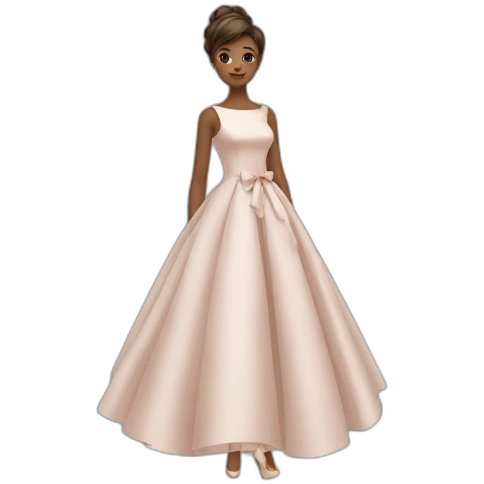 Elegance-dress emoji