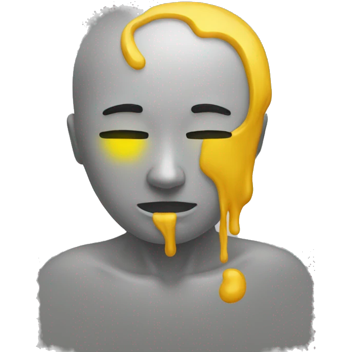 yellow in pain emoji