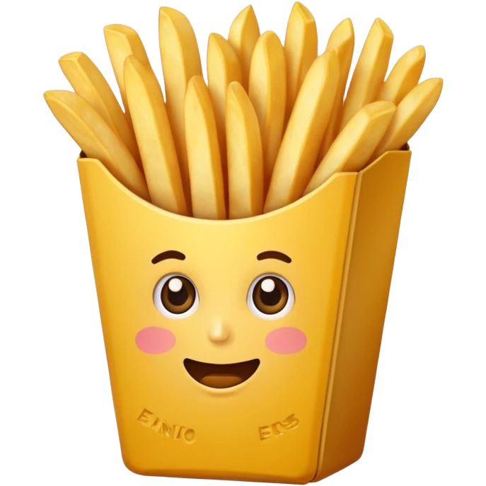 French fries emoji