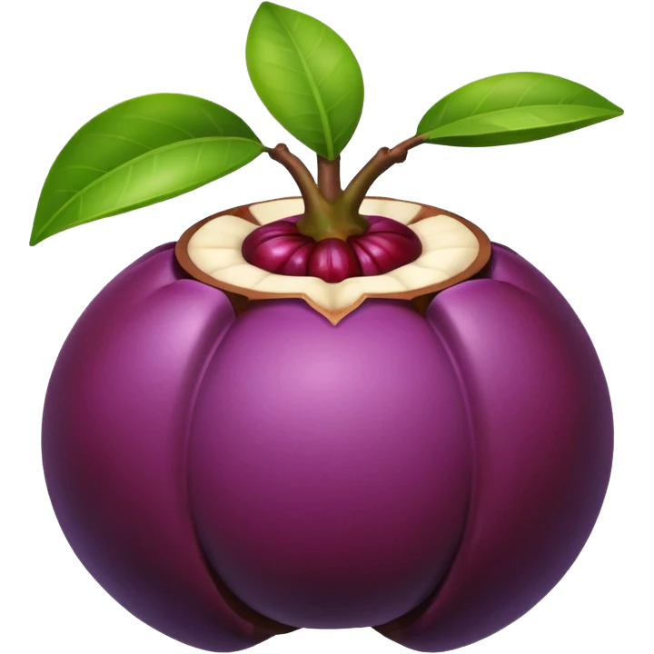 mangosteen emoji