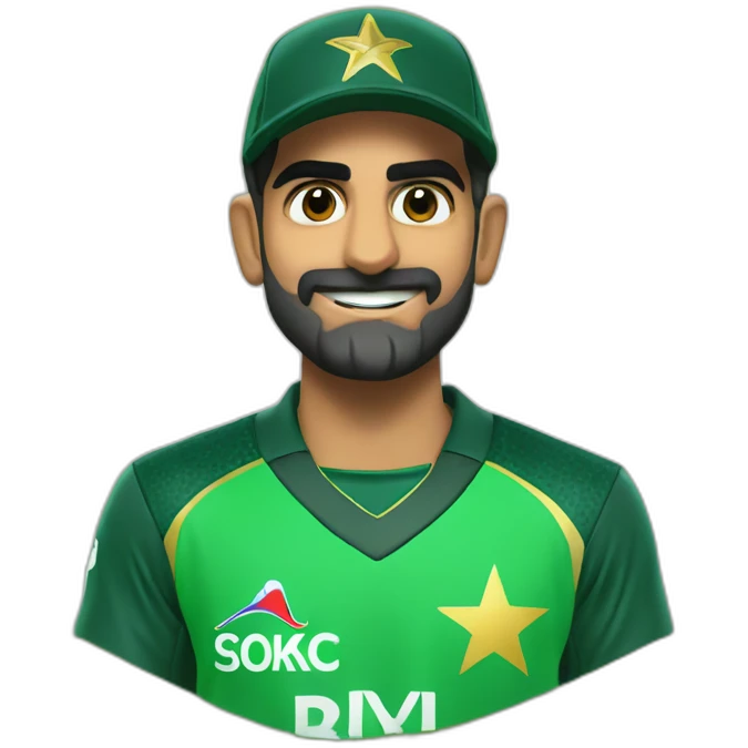 babar azam happy emoji