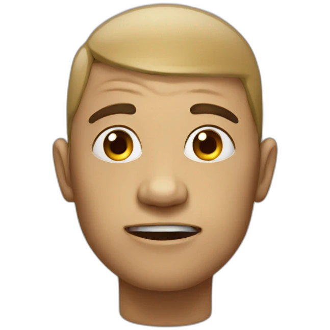 ugly person emoji
