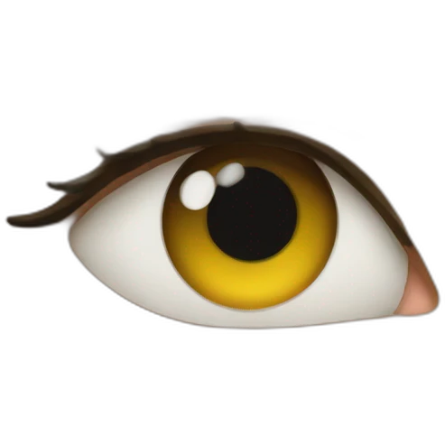 Sad eye emoji