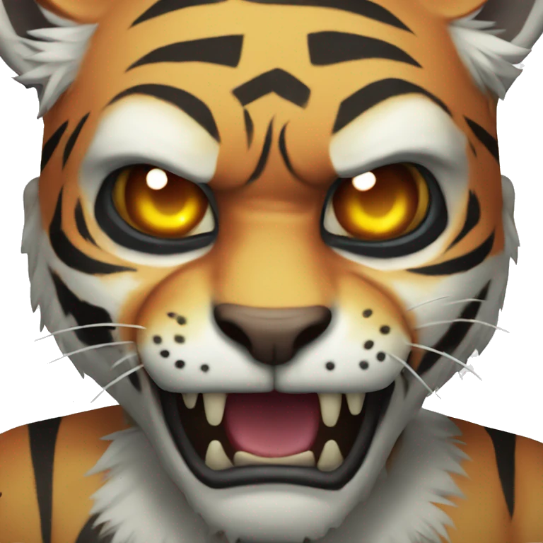 tiger zombie emoji