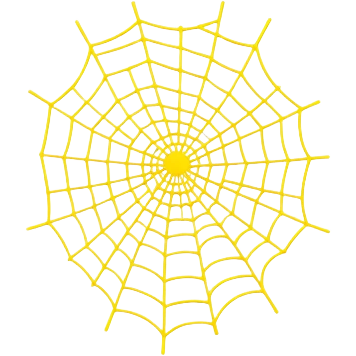neon cobweb emoji