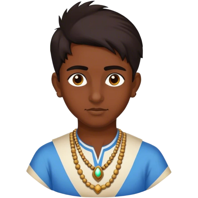 Indian late teen/early adult named Mohamed emoji