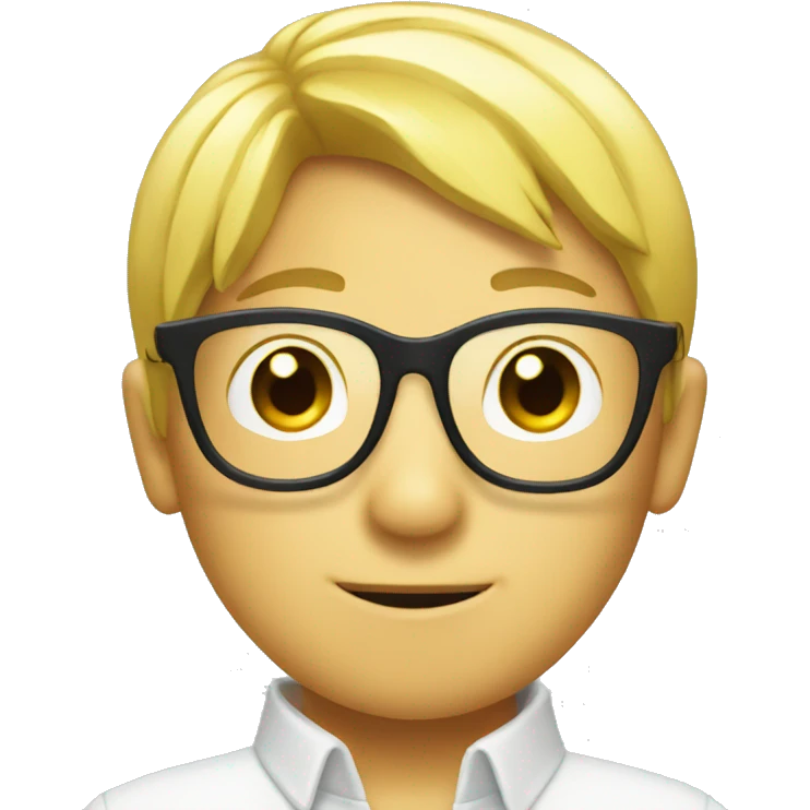 yuzu with glasses emoji