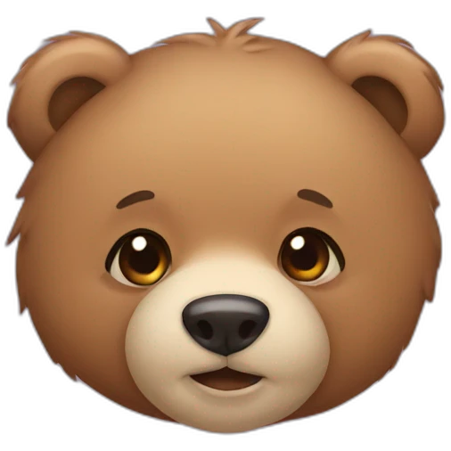 bear love emoji
