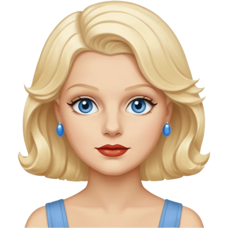 Jean Harlow blue eyes  emoji