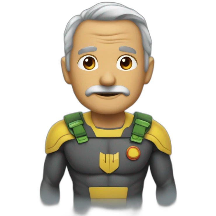 Supetman viejo emoji