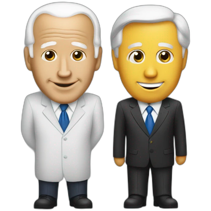 biden et poutine emoji