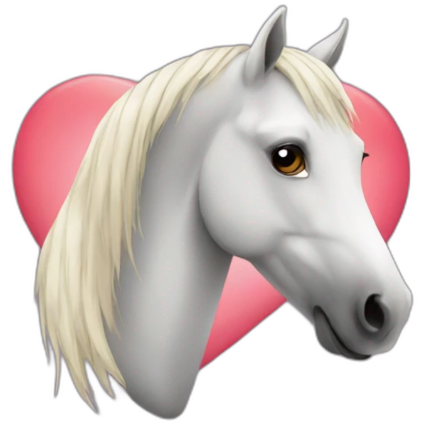 horse in heart emoji