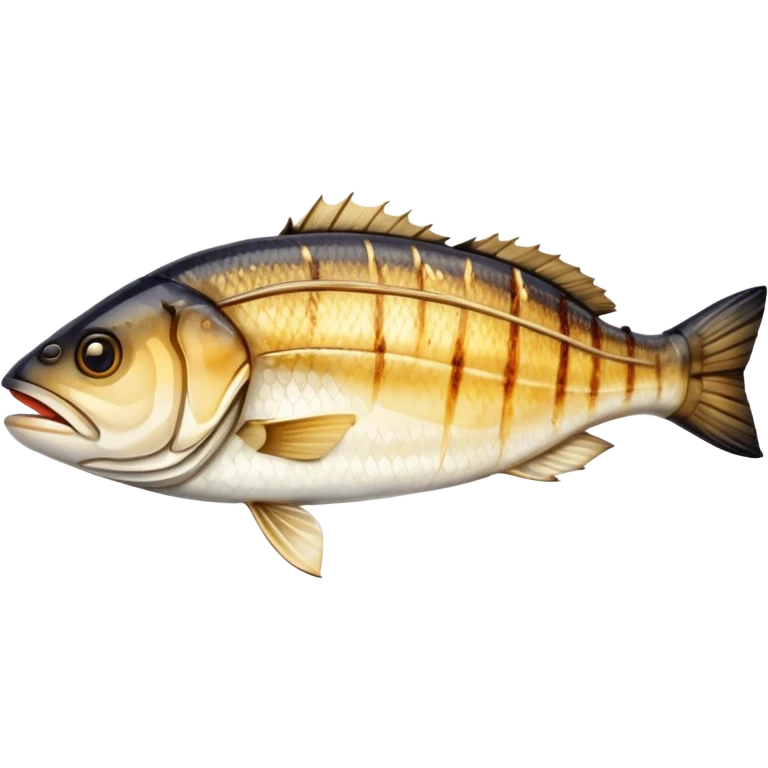 grilled sea bass emoji