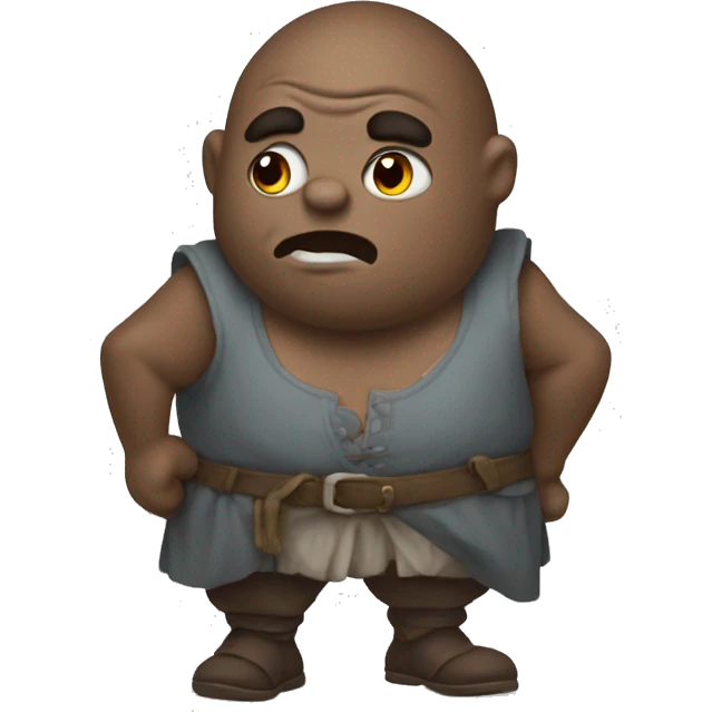 Hunchback artiodactyla emoji