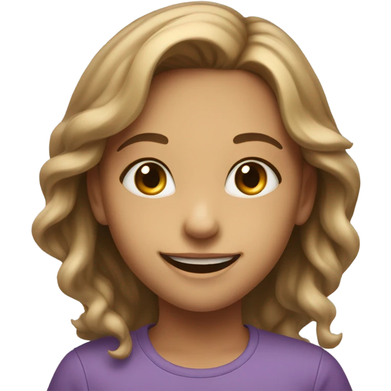 smiling girl  emoji