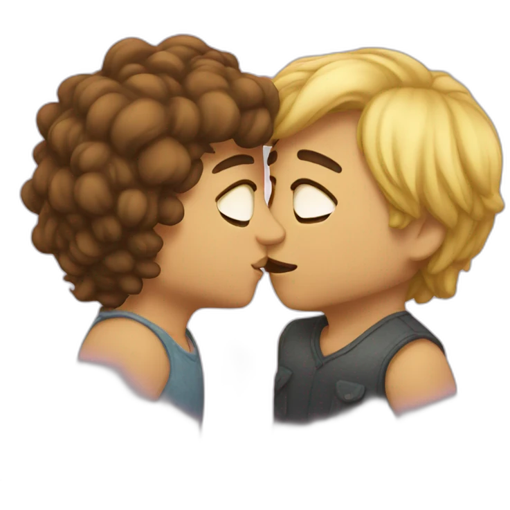 night-kiss emoji