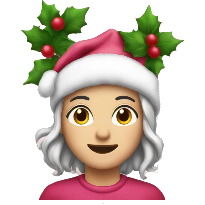 natale rosa emoji