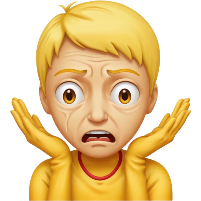 YELLOW GUY PAIN emoji