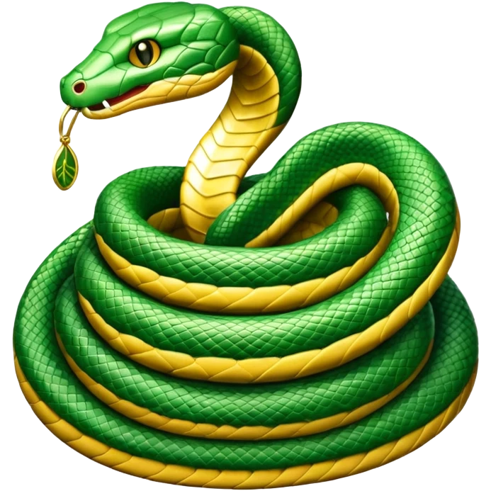 money with a snake emoji