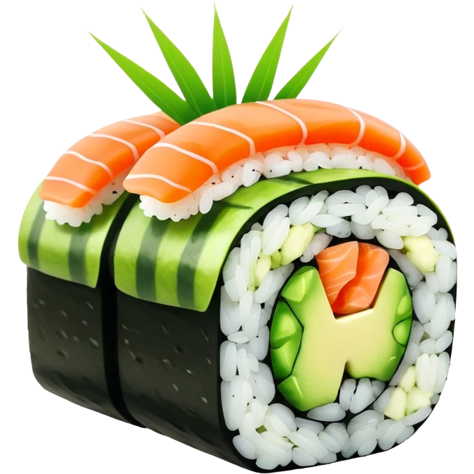 Caterpillar Roll Sushi emoji