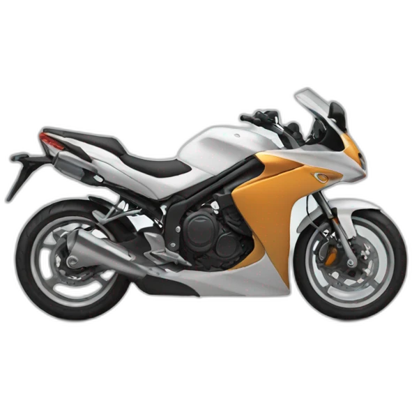 A car with moto emoji