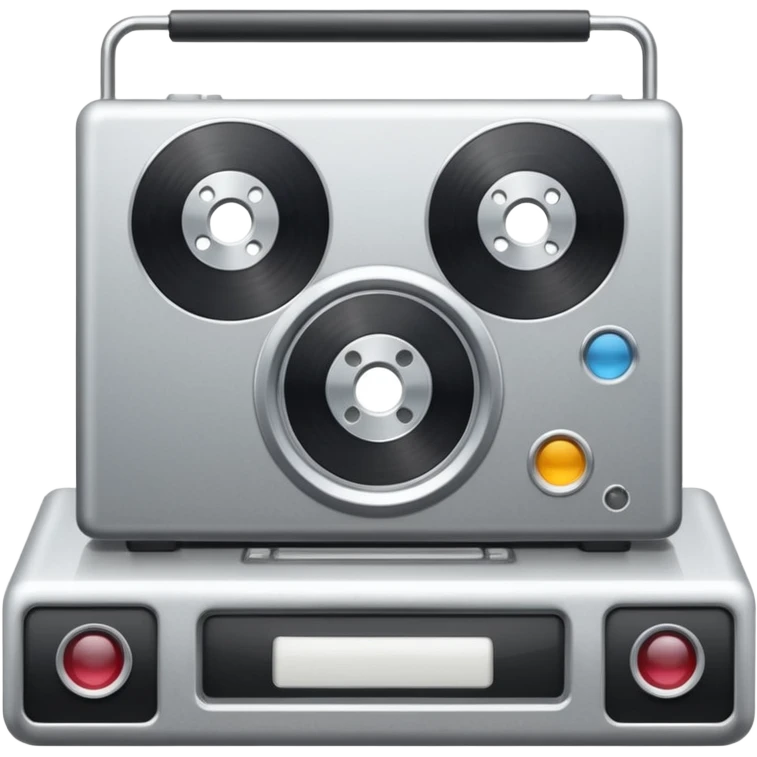 mac os icon physical film 60s recording emoji