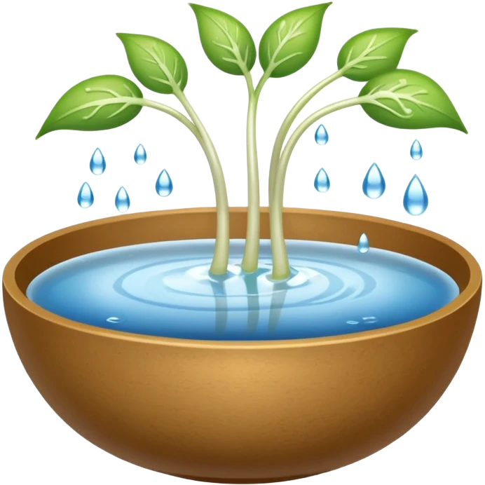 Bean sprouts in bowl emoji